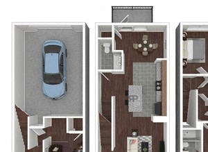 2X2 floor plans available at The Reserve at Quail North